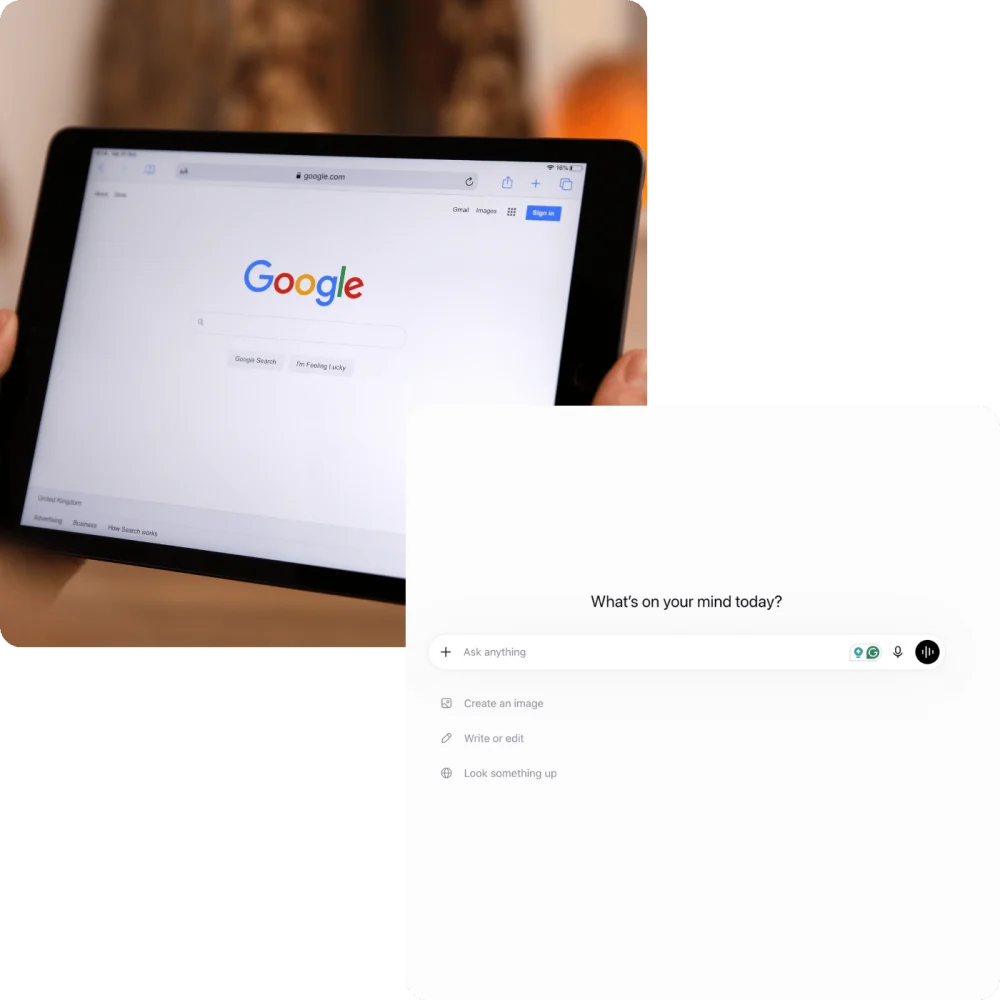 AI optimisation mockup by Jayco Digital