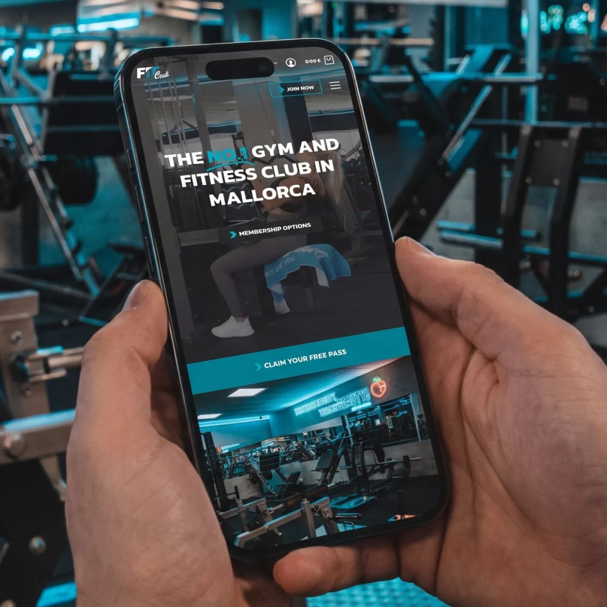 Fit Club website