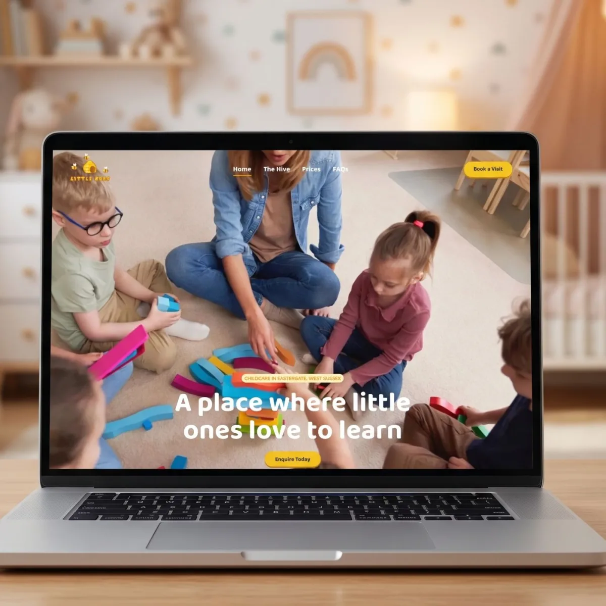 Little Bees website by Jayco Digital