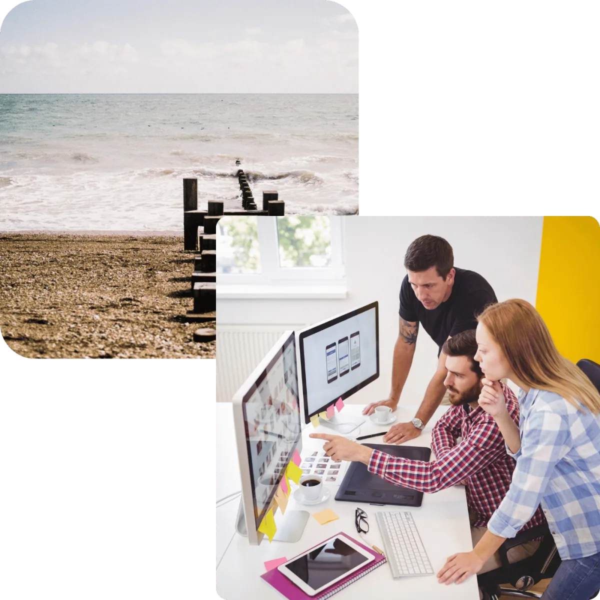 Littlehampton beach with web design company Jayco Digital