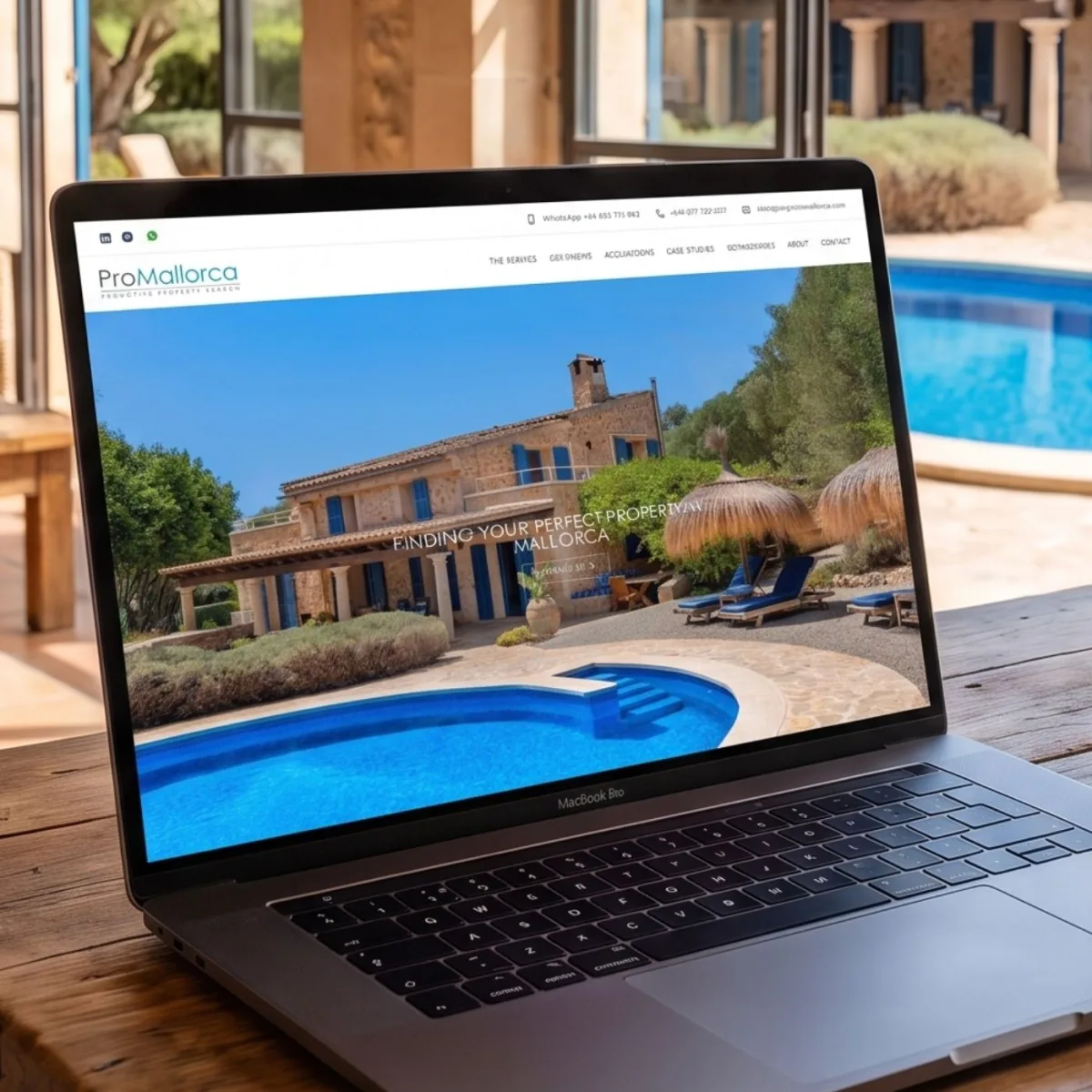Property Mallorca website
