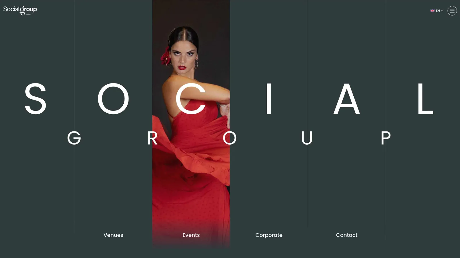 Corporate website for hospitality group in Palma