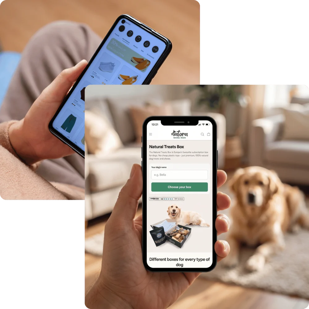 UI and UX design mockup by Jayco Digital